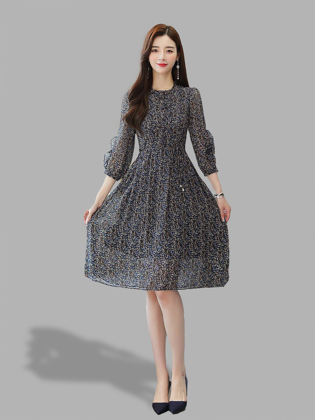 JC Collection Women Multicoloured Floral Dress