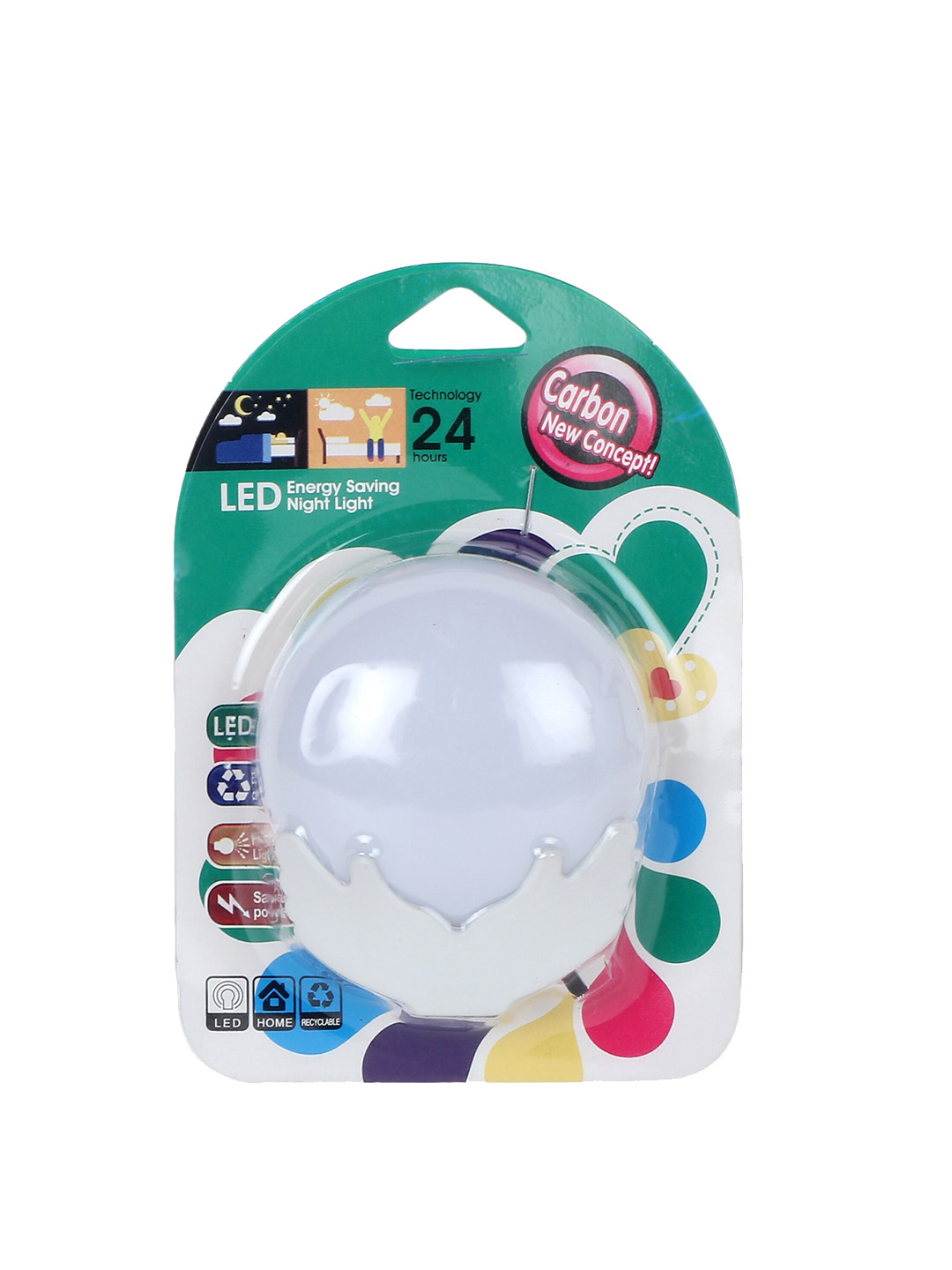 SKYLOFTS Yellow Round LED Night Lamp