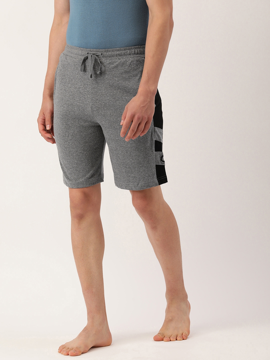 Buy Chromozome Men Charcoal Grey Solid Lounge Shorts Lounge Shorts for Men 17908580 Myntra