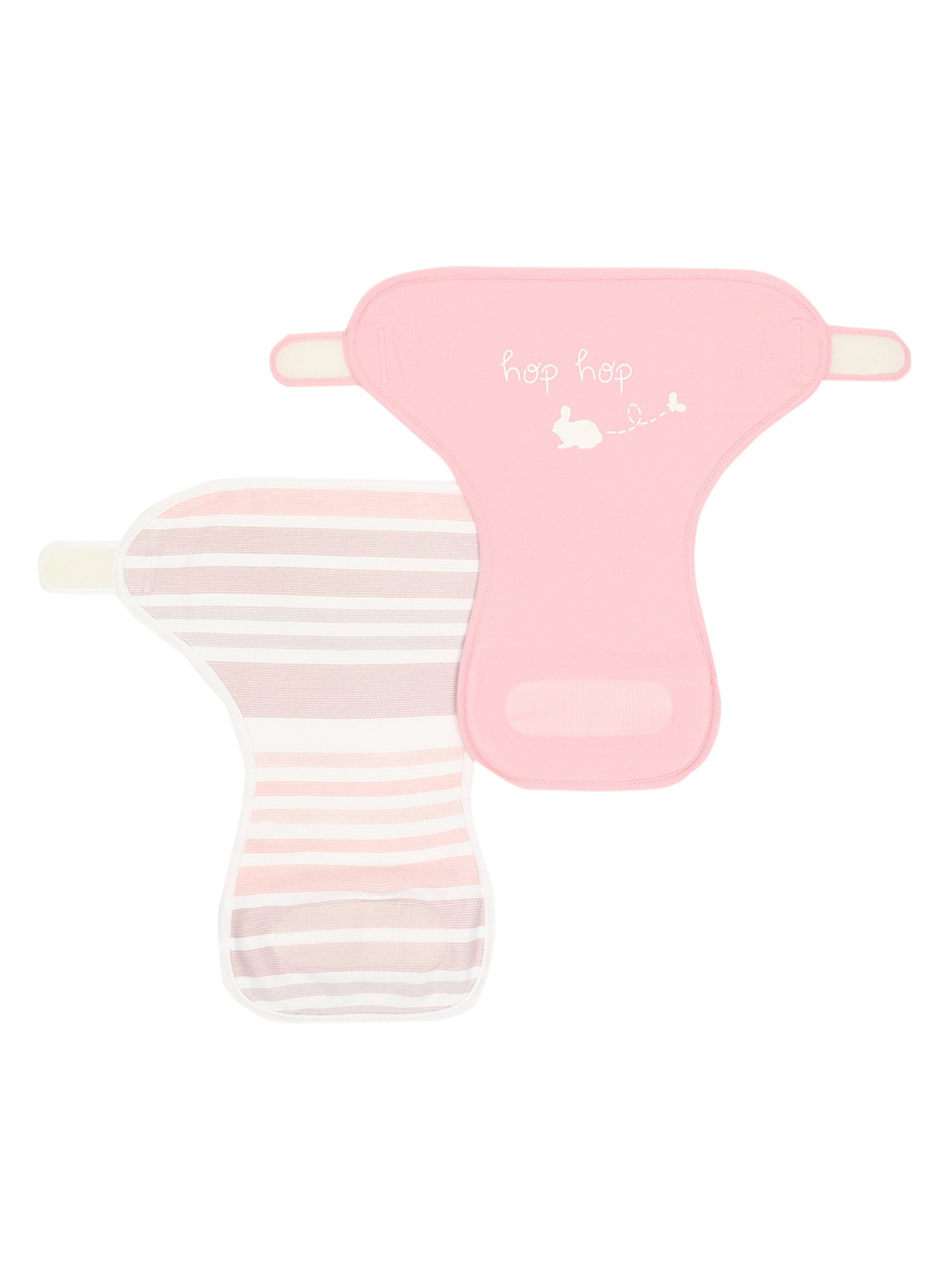 MiArcus Printed Adjustable Reuseable Diaper Cover for 0-12 M Pack of 2 - Pink
