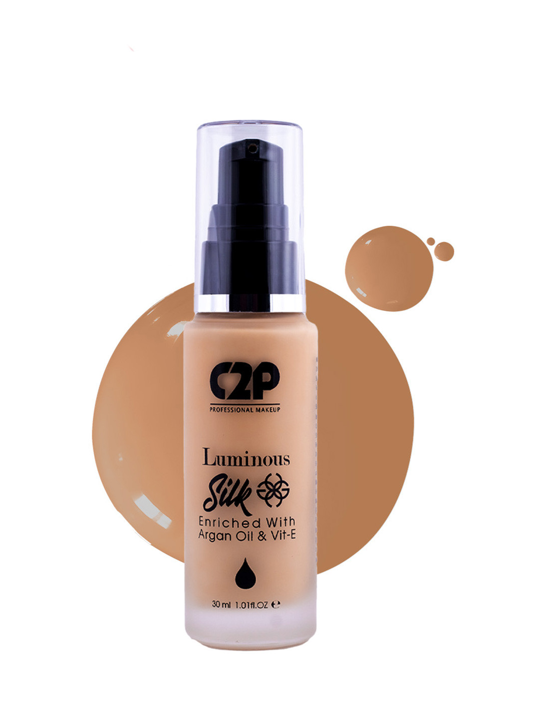 C2P PROFESSIONAL MAKEUP Luminous Silk Foundation 30 ml - Deep 13