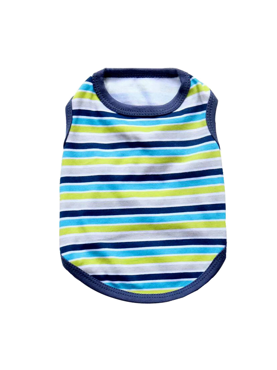 PAWCHIE Multi-Colored Striped Dog Tshirt