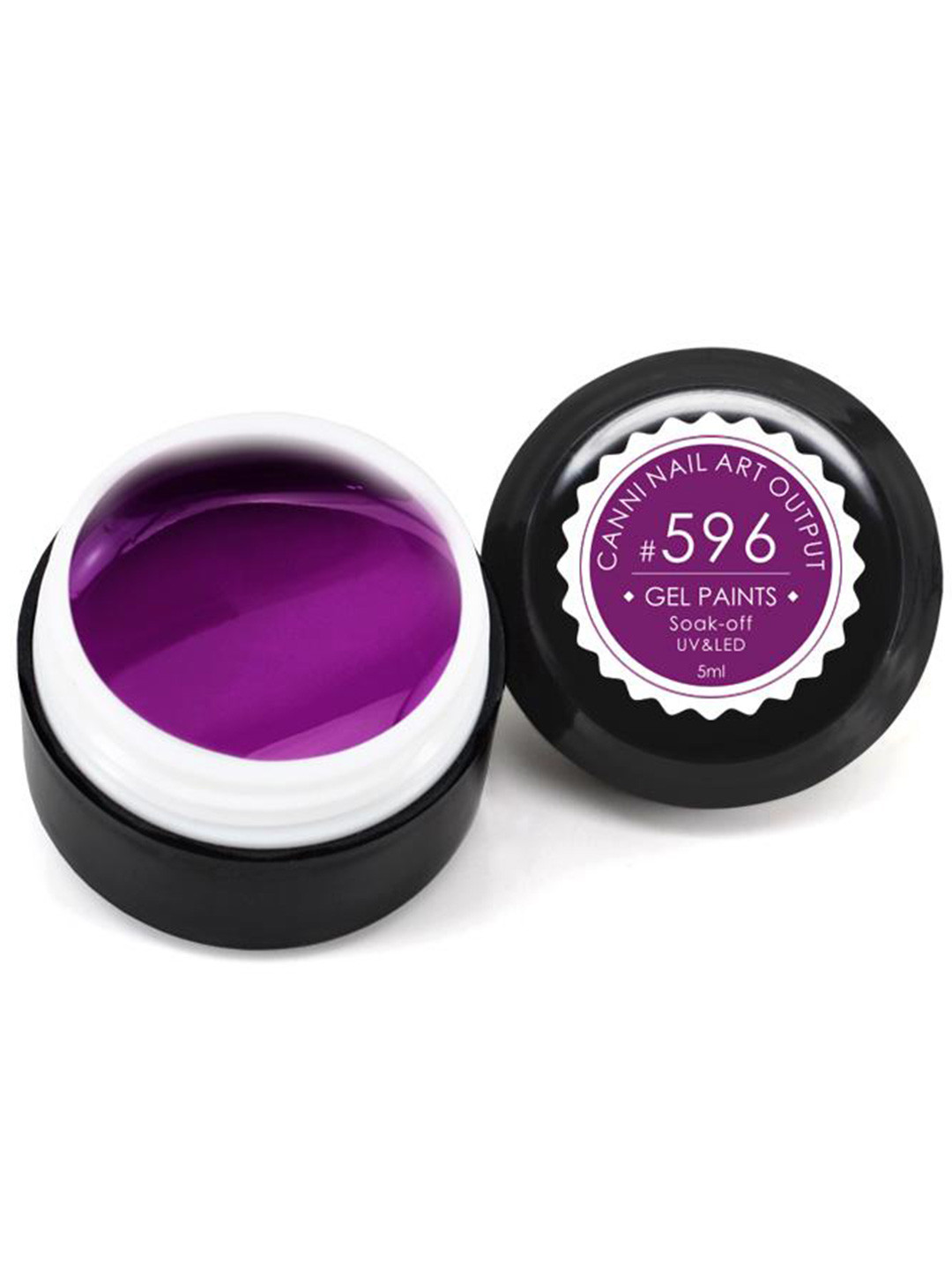 CANNI Nail Art Drawing Design Painting LED UV Gel Nail Polish - Shade 596