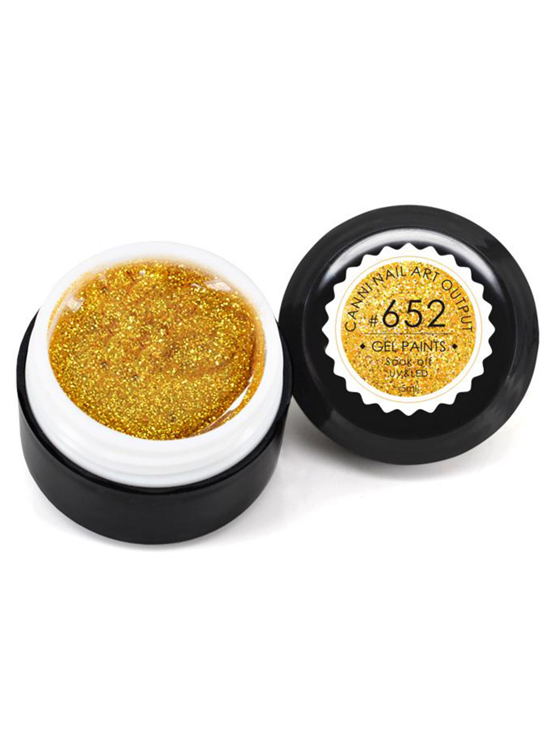 CANNI Gel Paints Soak Off UV & LED Nail Paints 5 ml - Shade 652