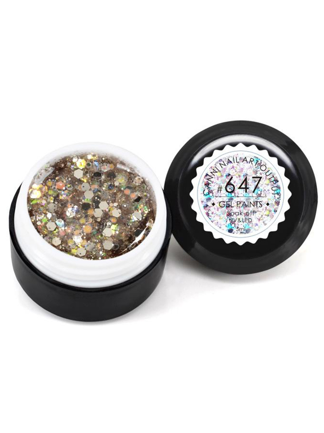 CANNI Nail Art Drawing Design Painting LED UV Gel Nail Polish - Shade 647