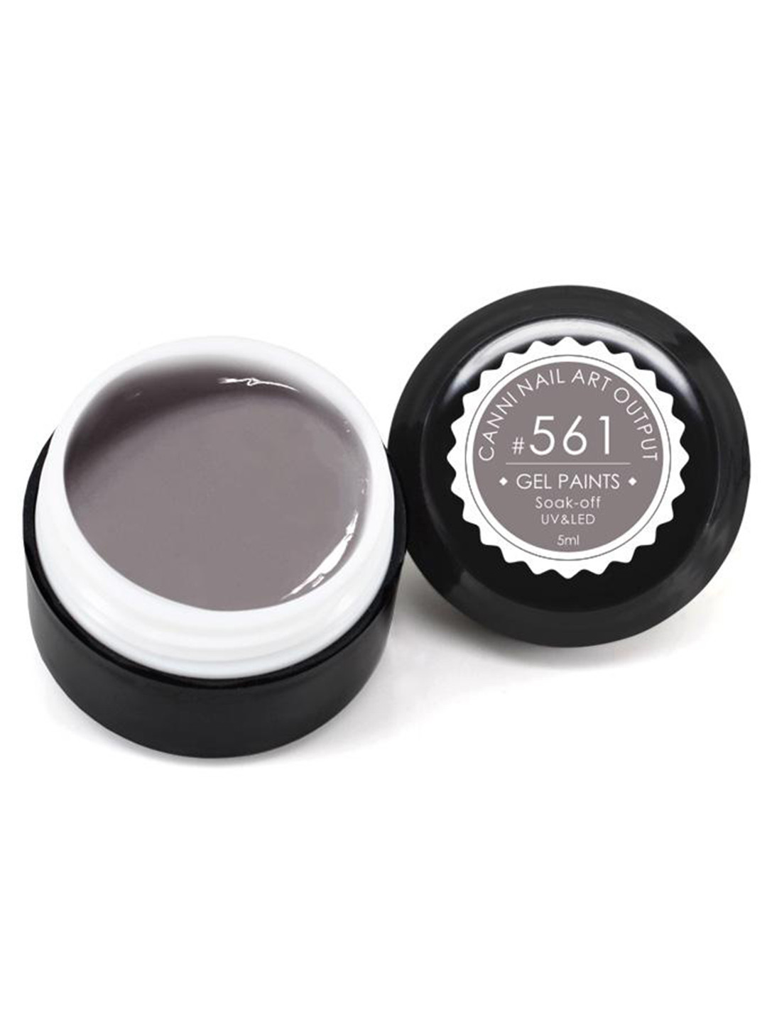 CANNI Pure Colors Solid LED UV Gel Varnish Nail Polish - Shade 561