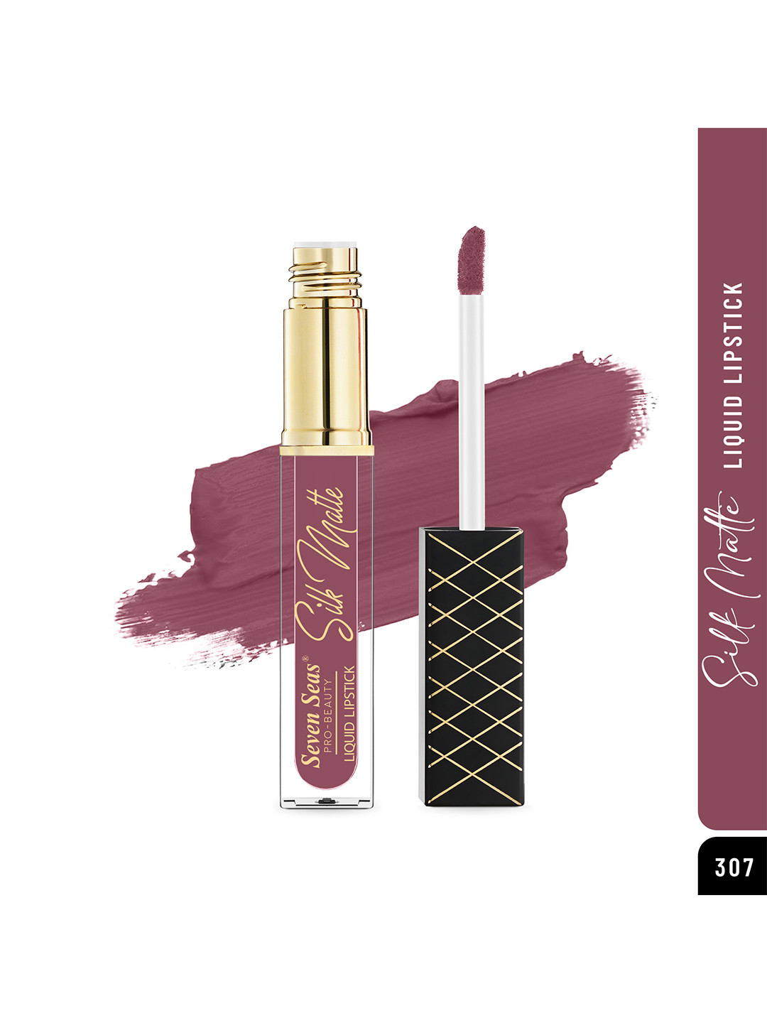 Seven Seas Transfer Proof Silk Matte Liquid Lipstick 8 g - Chestnut Rose 1