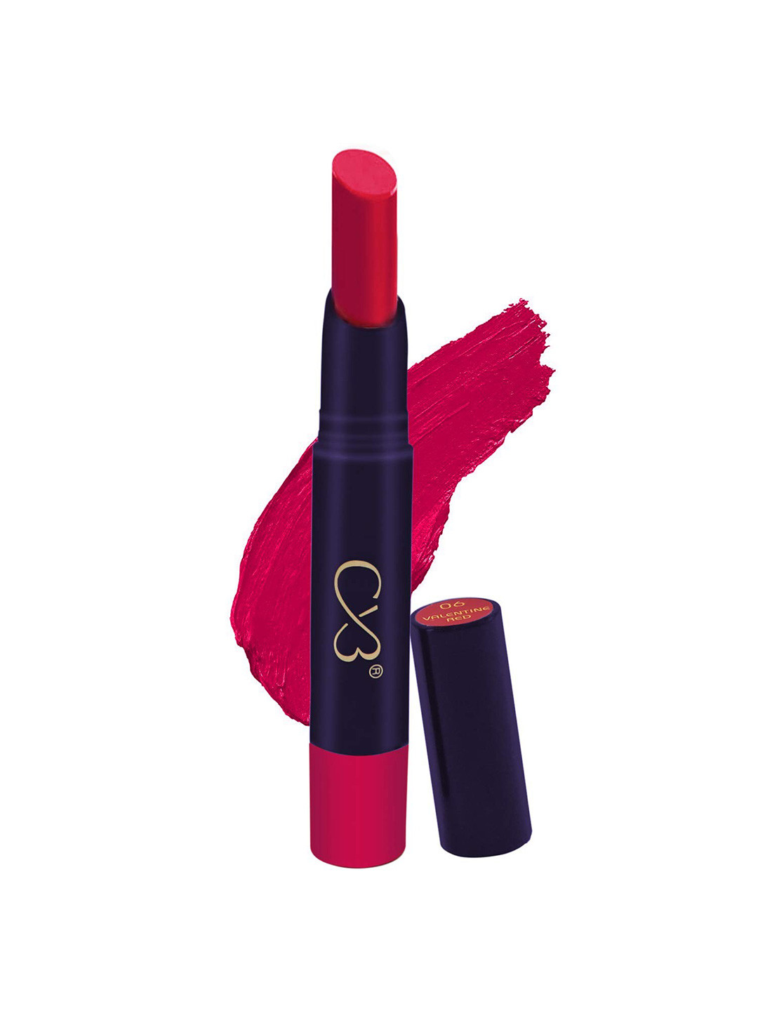 CVB Lip Lock No Transfer Lipstick 3.8 g - Valentine Red 06