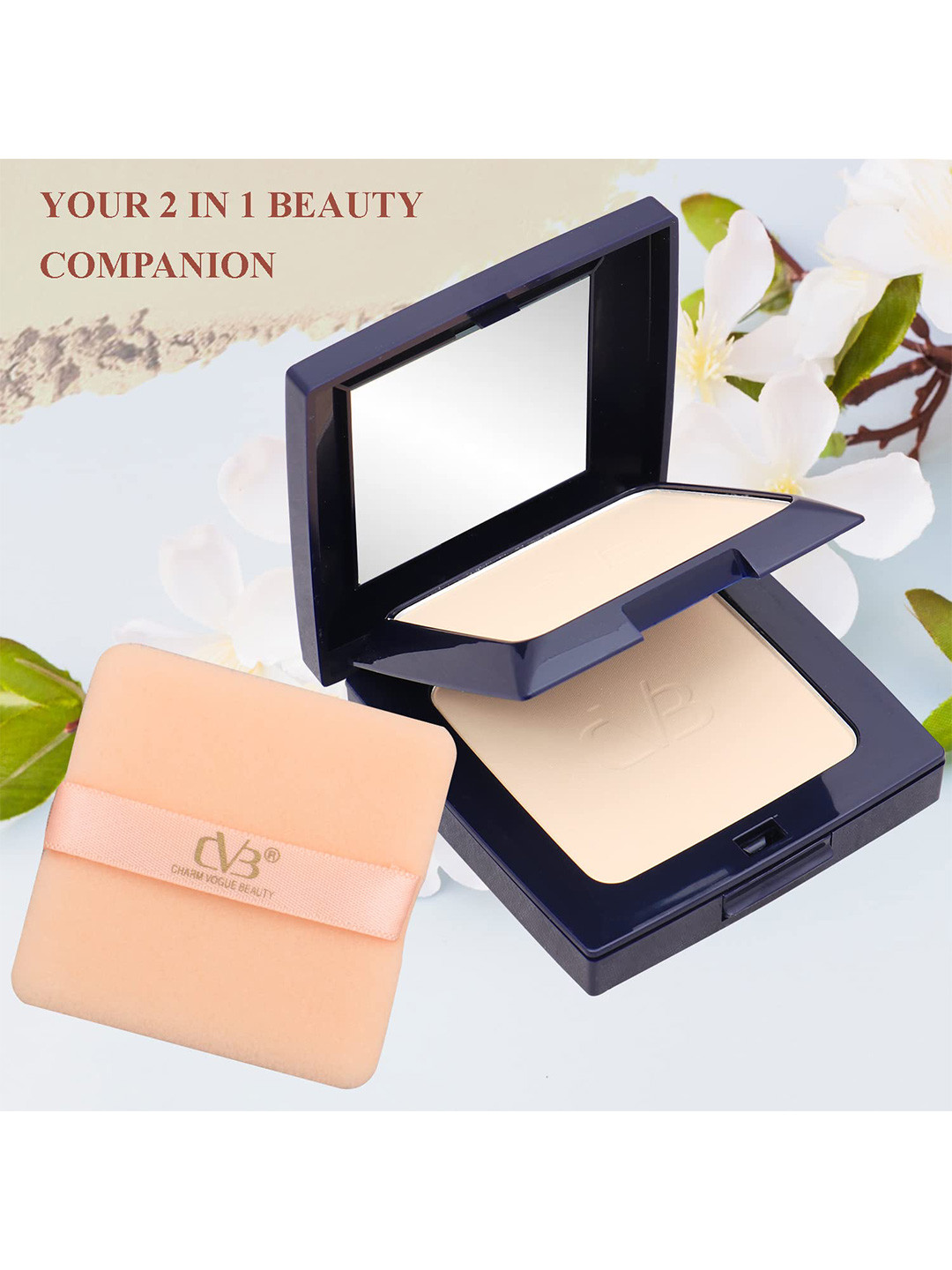 CVB BB Primer & Matte Powder Foundation 20 g - White Ivory