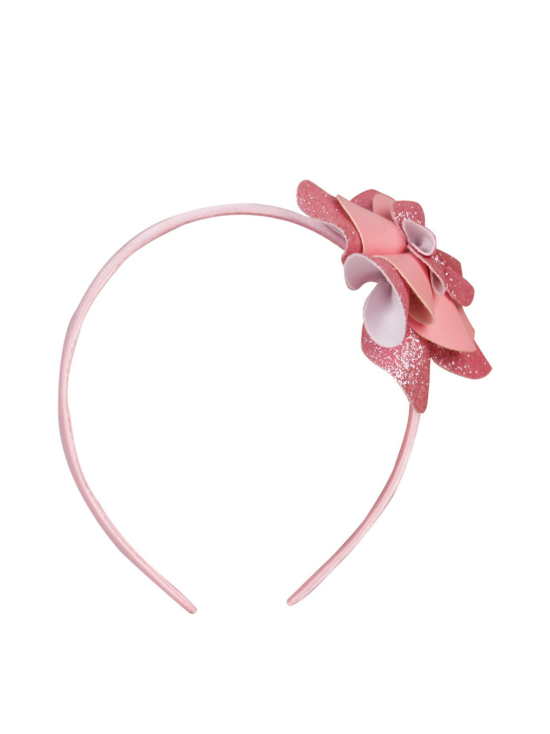 Aye Candy Girls Pink Embellished Flower Headband