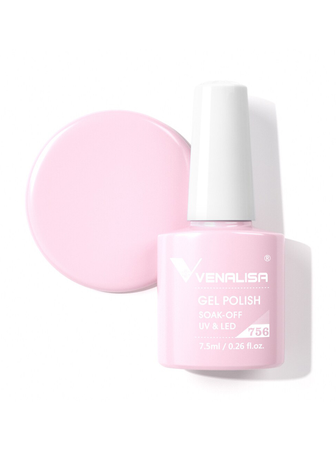 VENALISA Soak-Off UV LED Long-Wearing Gel Nail Polish - Shade 756