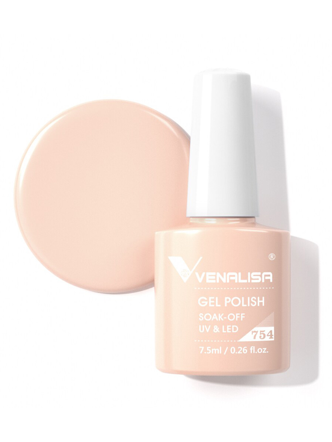 VENALISA Gel Polish Soak Off UV & LED Nail Polish 7.5 ml - VIP4-754