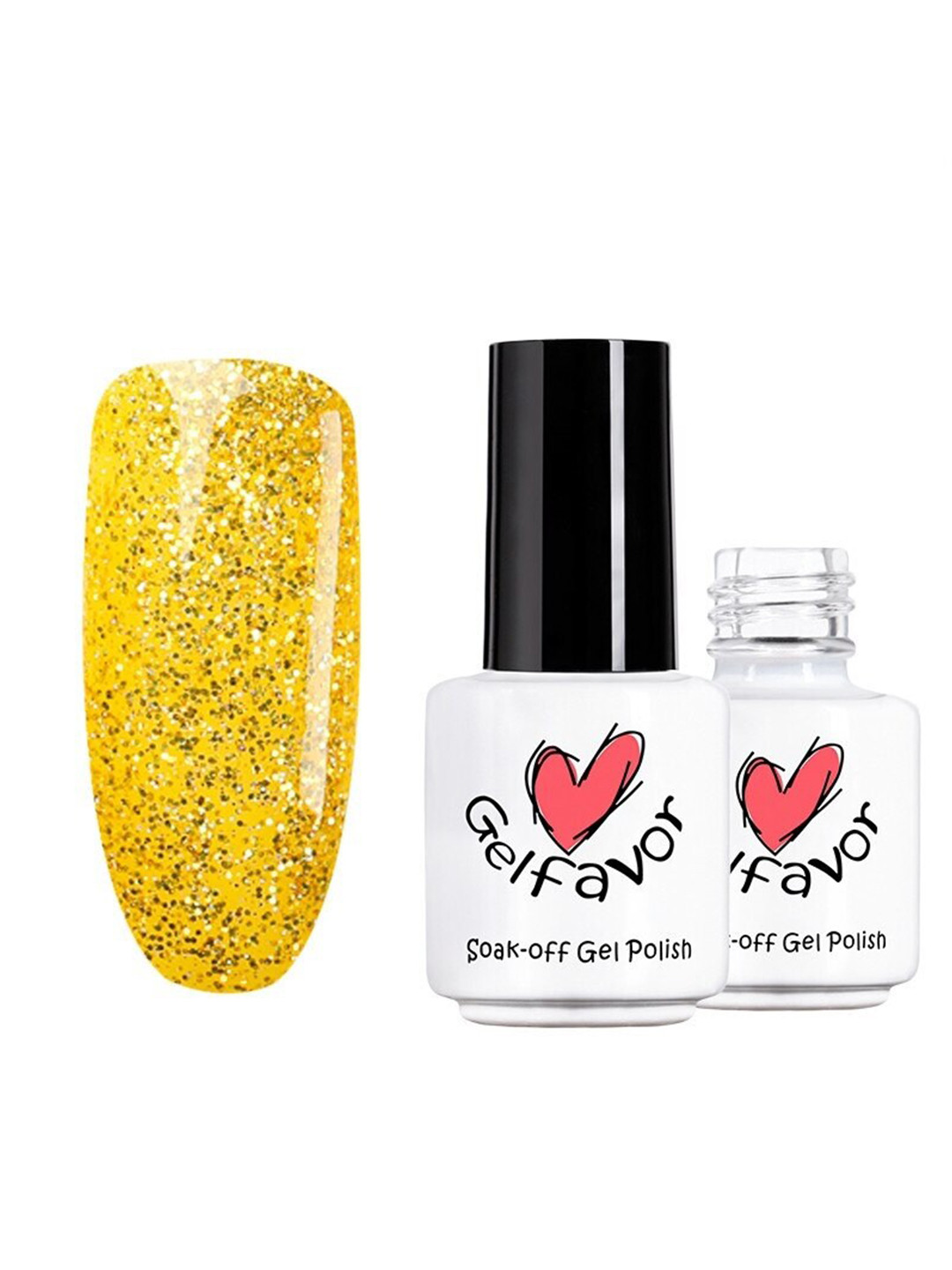 Gelfavor Pure Color Soak-Off UV LED Long-Lasting Gel Nail Polish - Shade 2208