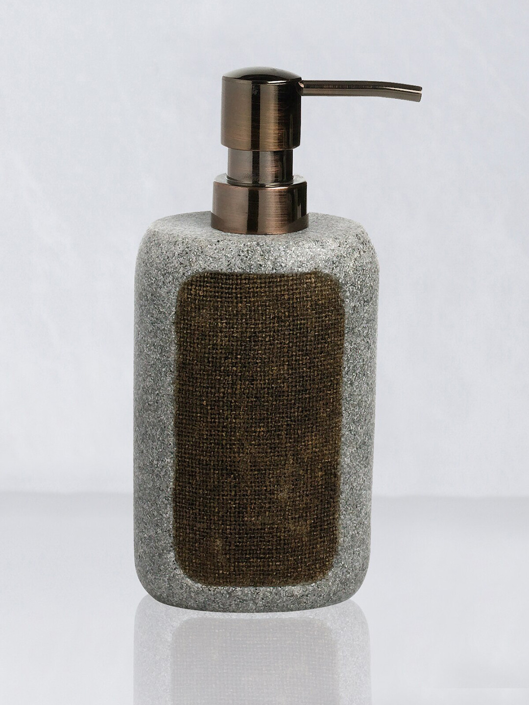 OBSESSIONS Silver Dispenser Bathroom Accessories