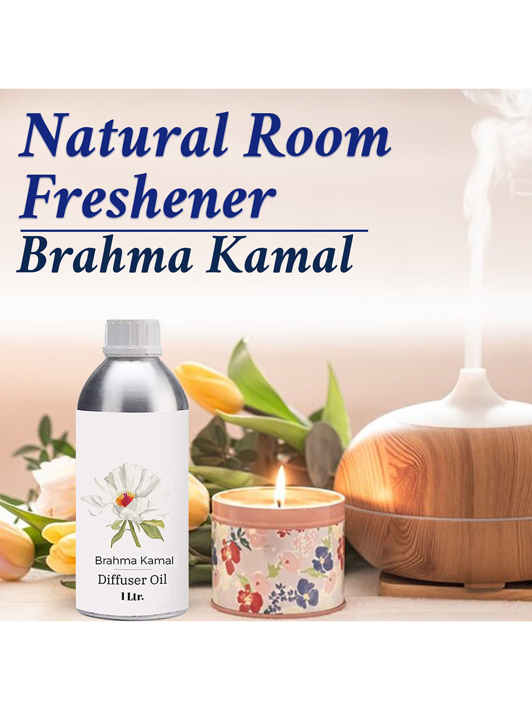 SAGE APOTHECARY Brahma Kamal Aroma Diffuser Oil 1000 ml