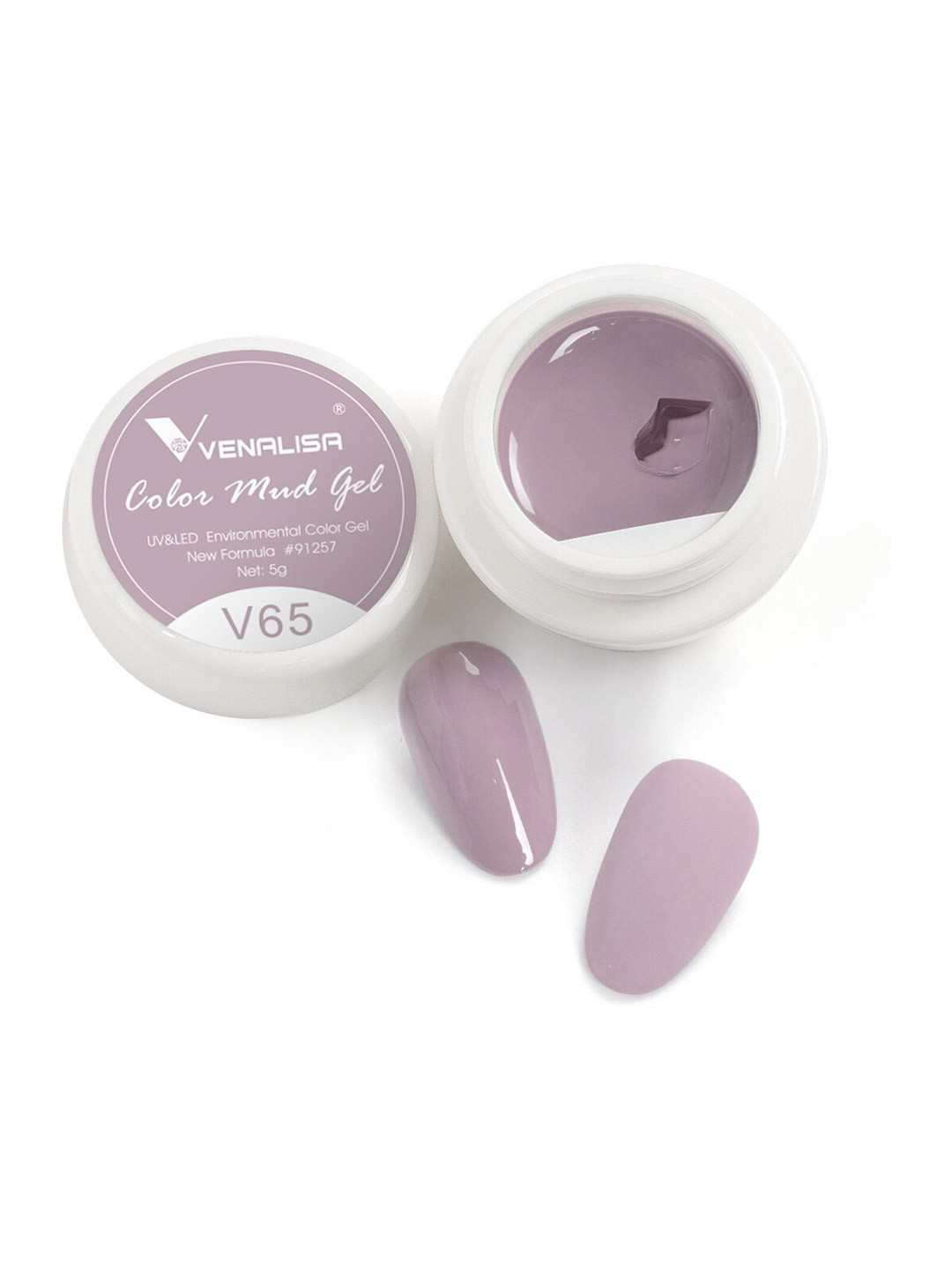 VENALISA Color Mud UV LED One Stroke Gel Nail Polish - Shade V65