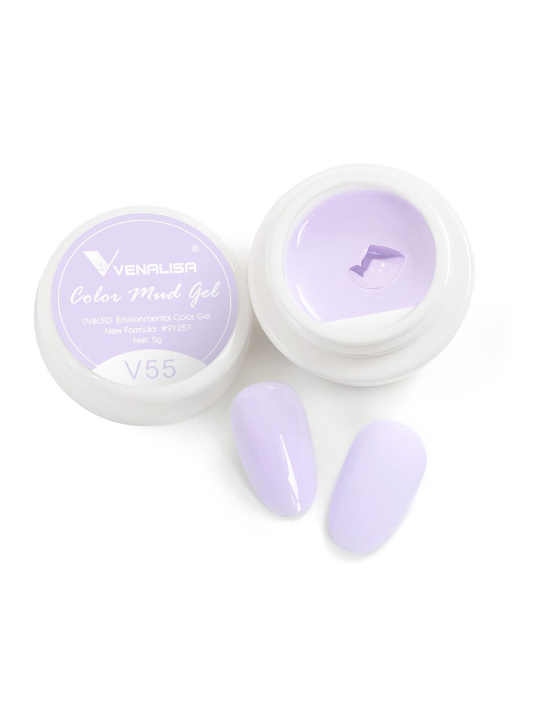 VENALISA Color Mud UV LED One Stroke Gel Nail Polish - Shade V55