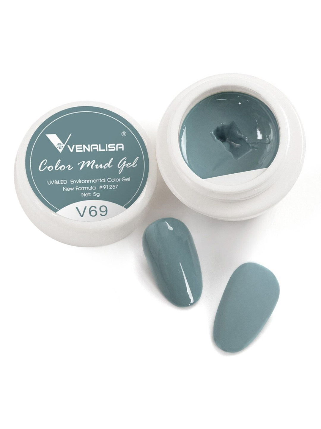 VENALISA Color Mud UV LED One Stroke Gel Nail Polish - Shade V69