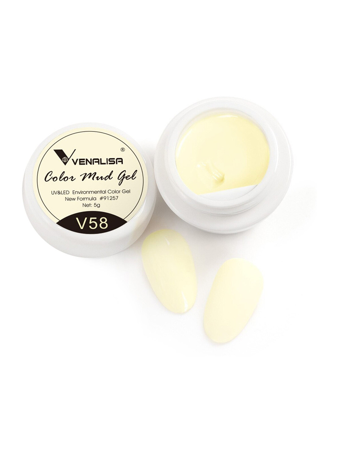 VENALISA Color Mud UV & Led Gel Nail Polish 5 g - V58