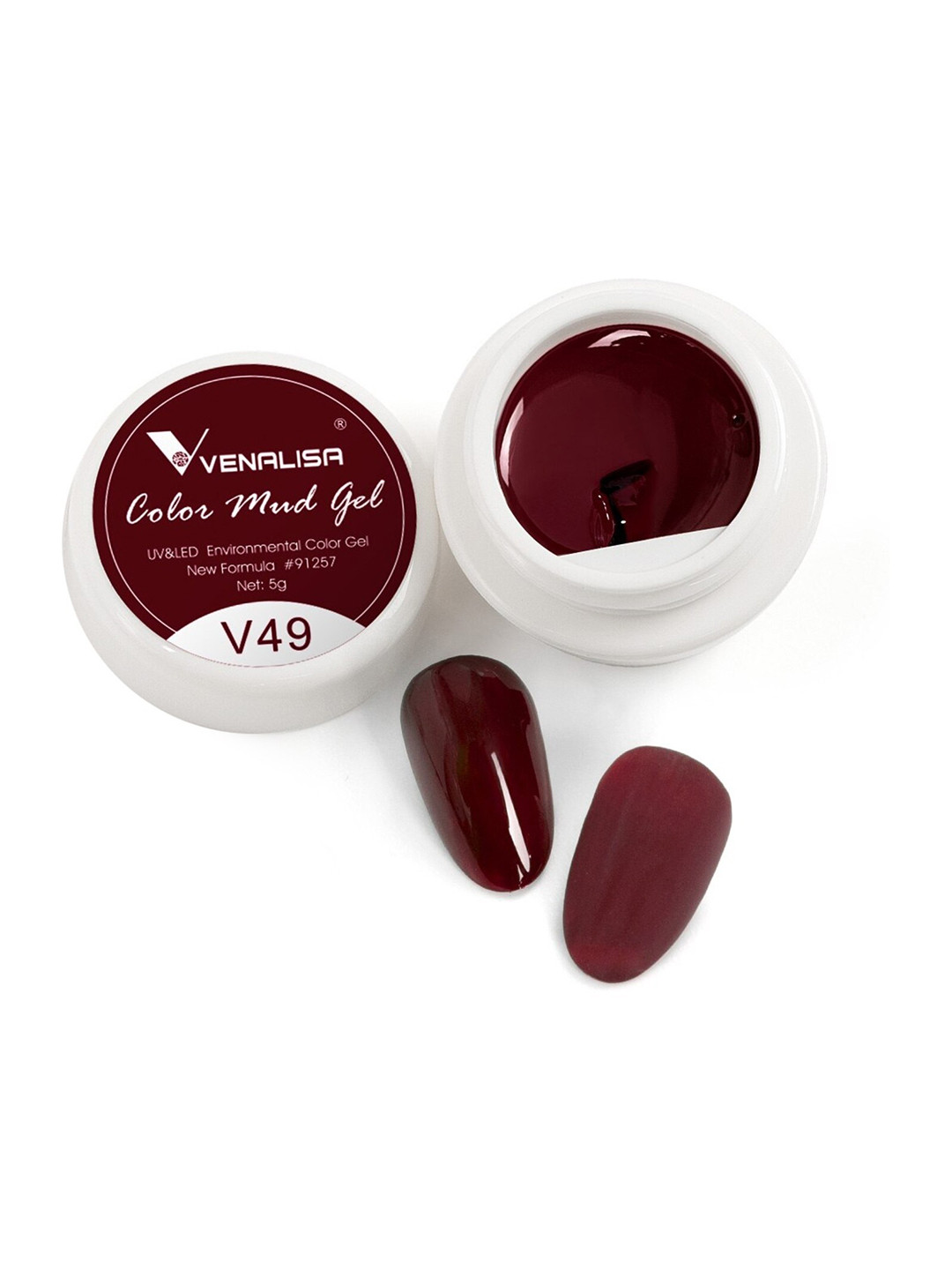 VENALISA Color Mud UV & Led Gel Nail Polish 5 g - V49