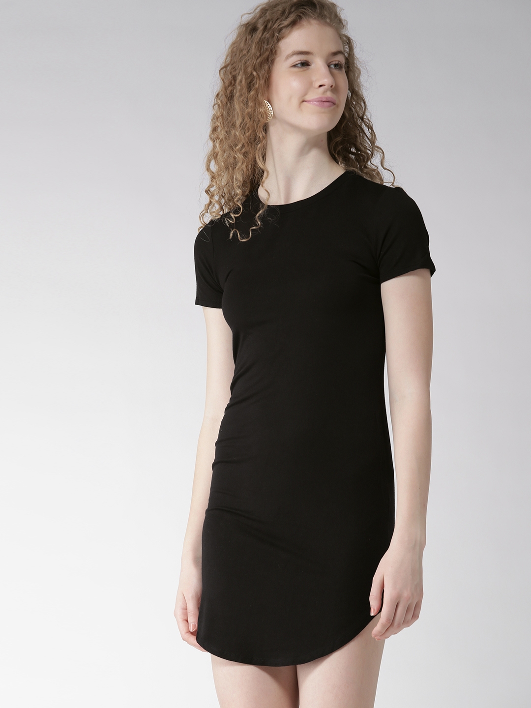 Forever 21 black t shirt outlet dress