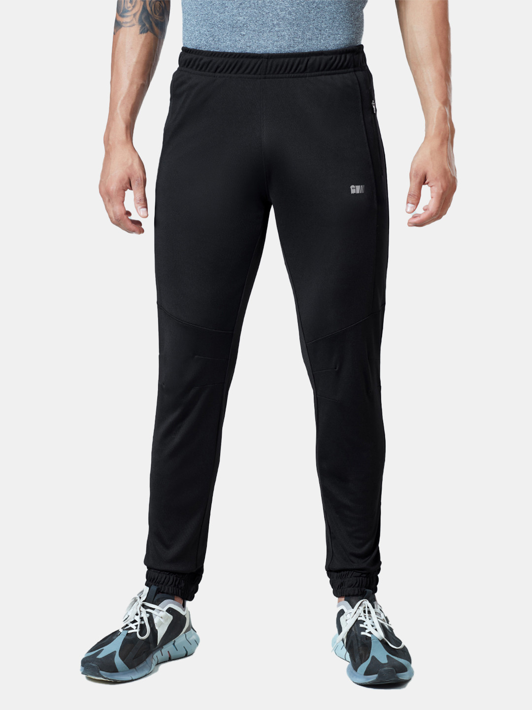 The Souled Store Men Pure Cotton TSS Active Solid Enduro Joggers