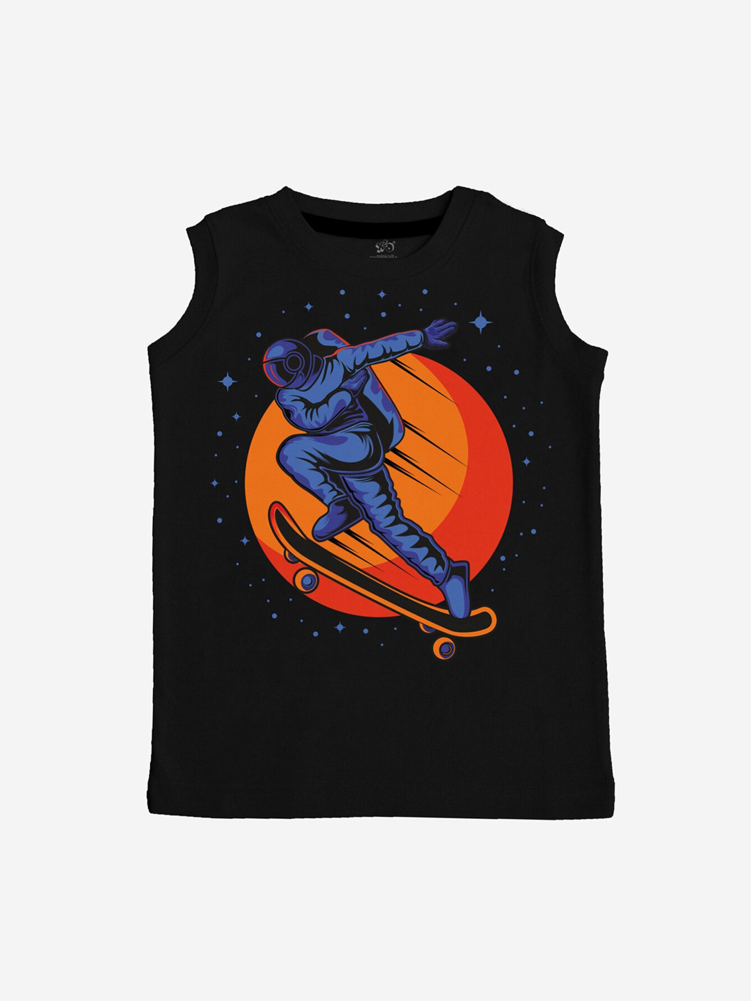 x2o Unisex Kids Black Innerwear Vests