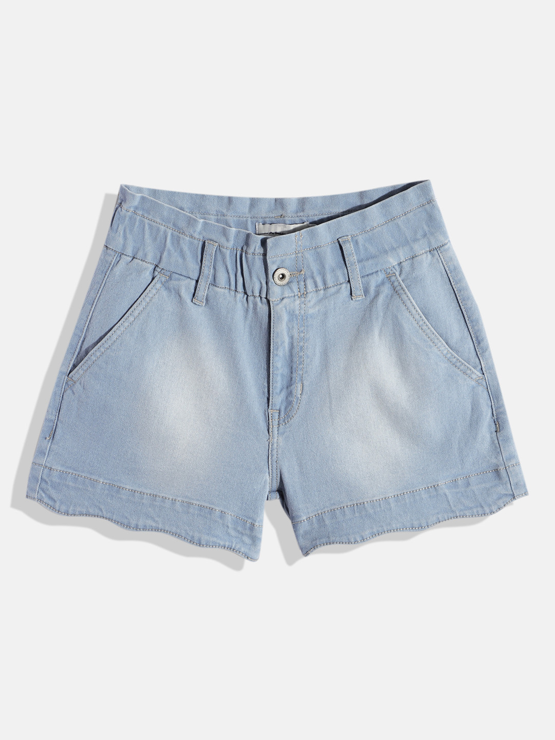 UTH by Roadster Girls Blue Denim Shorts