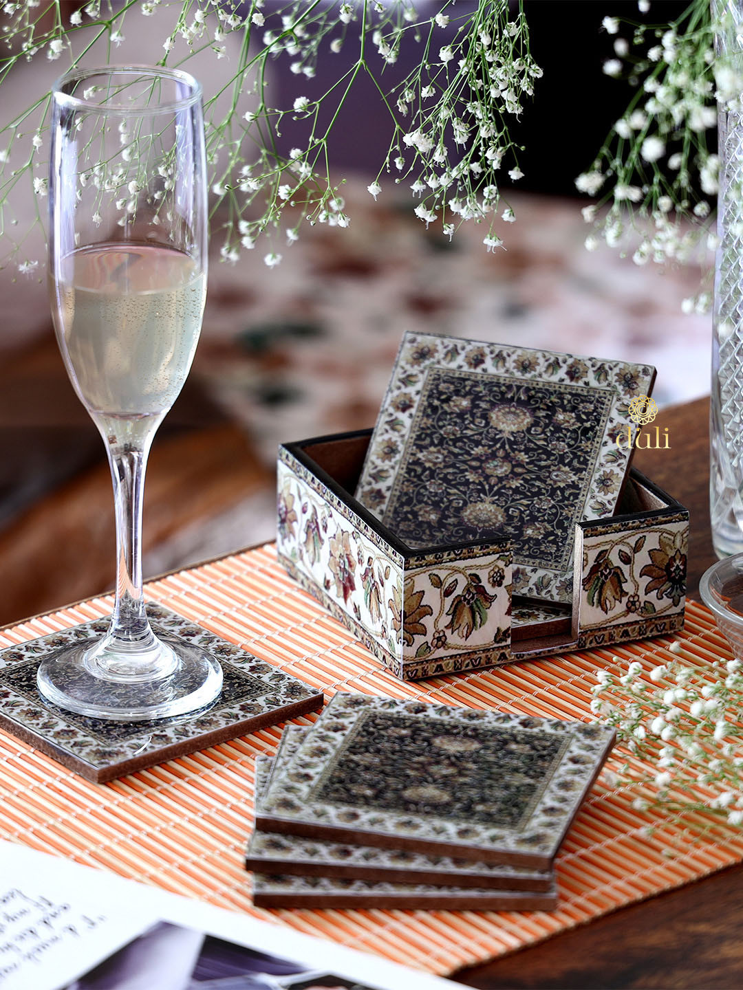 DULI Set Of 6 Printed Coasters