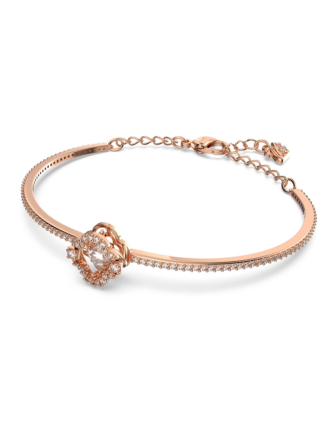 Pink Swarovski crystal bracelet, 14k gold and pink crytal bracelet, 14k goldfill bead bracelet, Swarovski gold bracelet, offers Mexican gold cuff