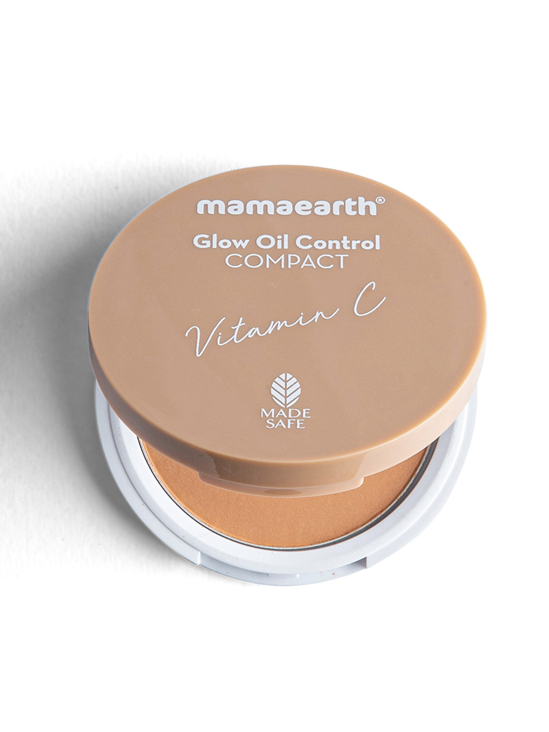 Mamaearth Glow Oil Control SPF 30 Compact with Vitamin C & Turmeric - Almond Glow 04