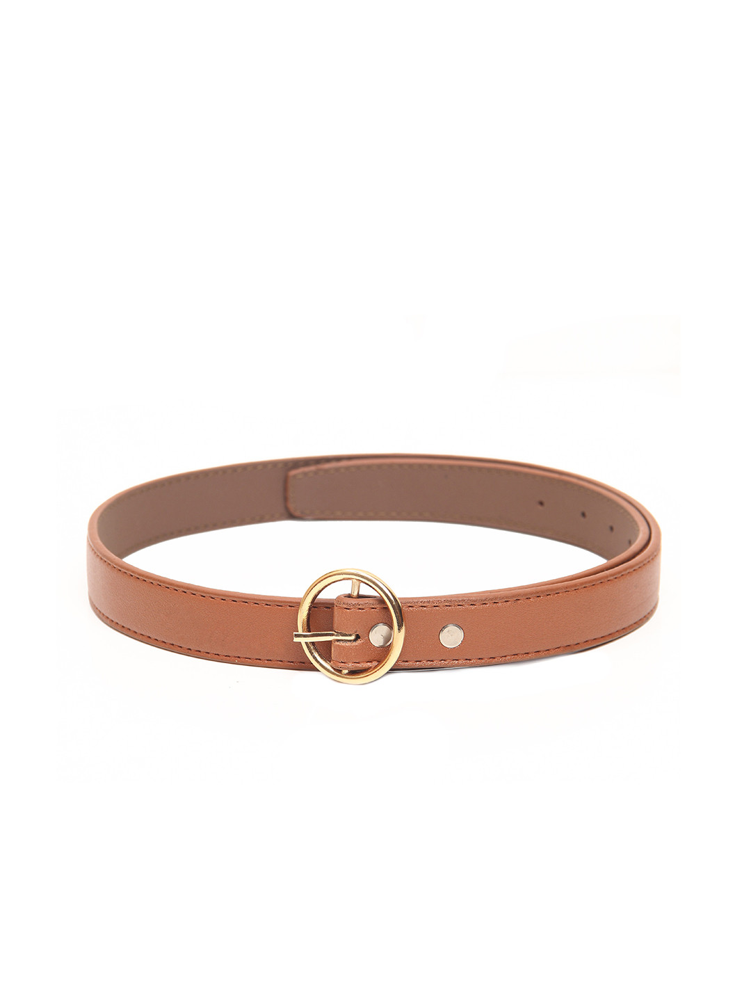 Calvadoss Women Tan Brown Belt