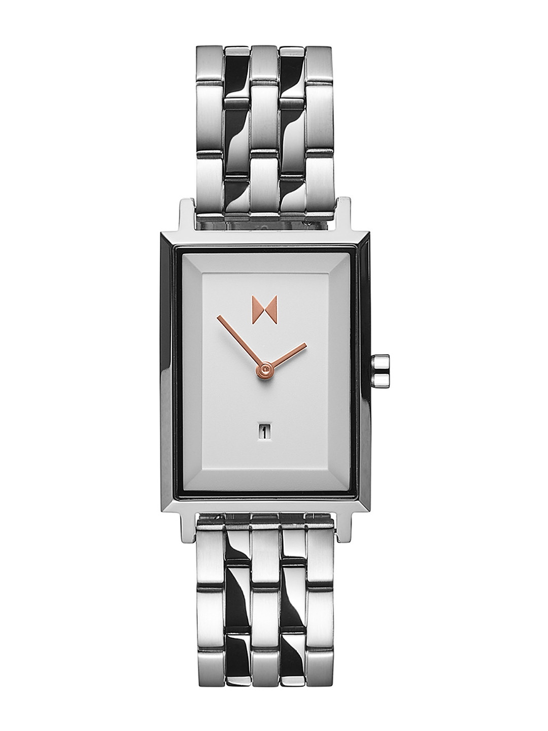 MVMT Women White Signature Square Analogue Watch 28000117