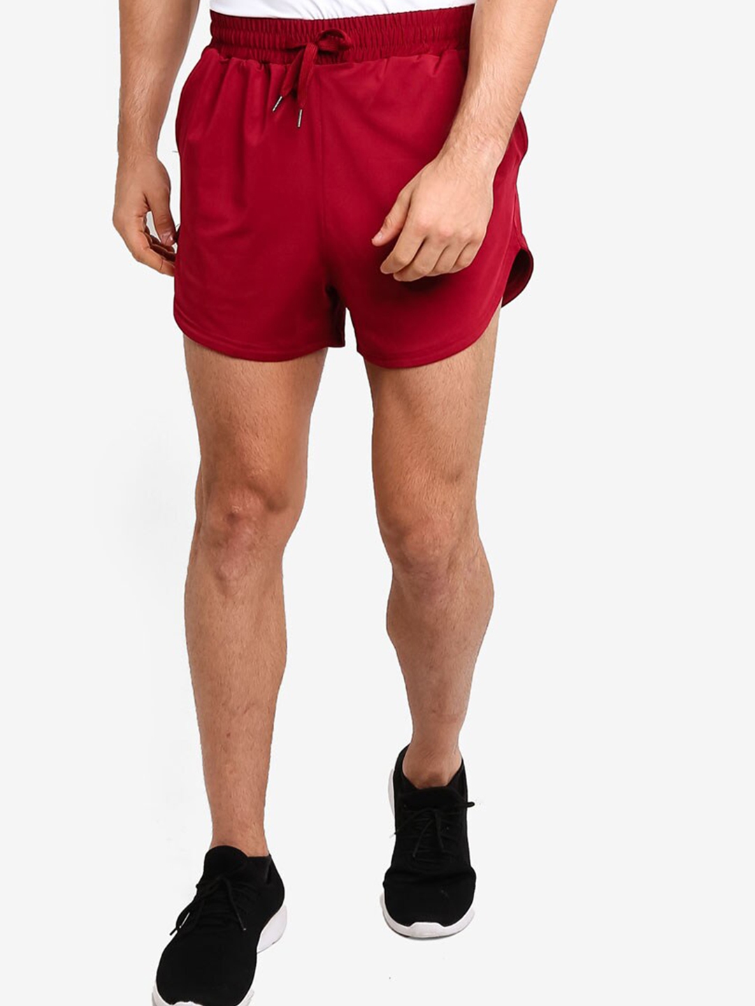 Buy ZALORA ACTIVE Men Red Solid Shorts Shorts for Men 17987554