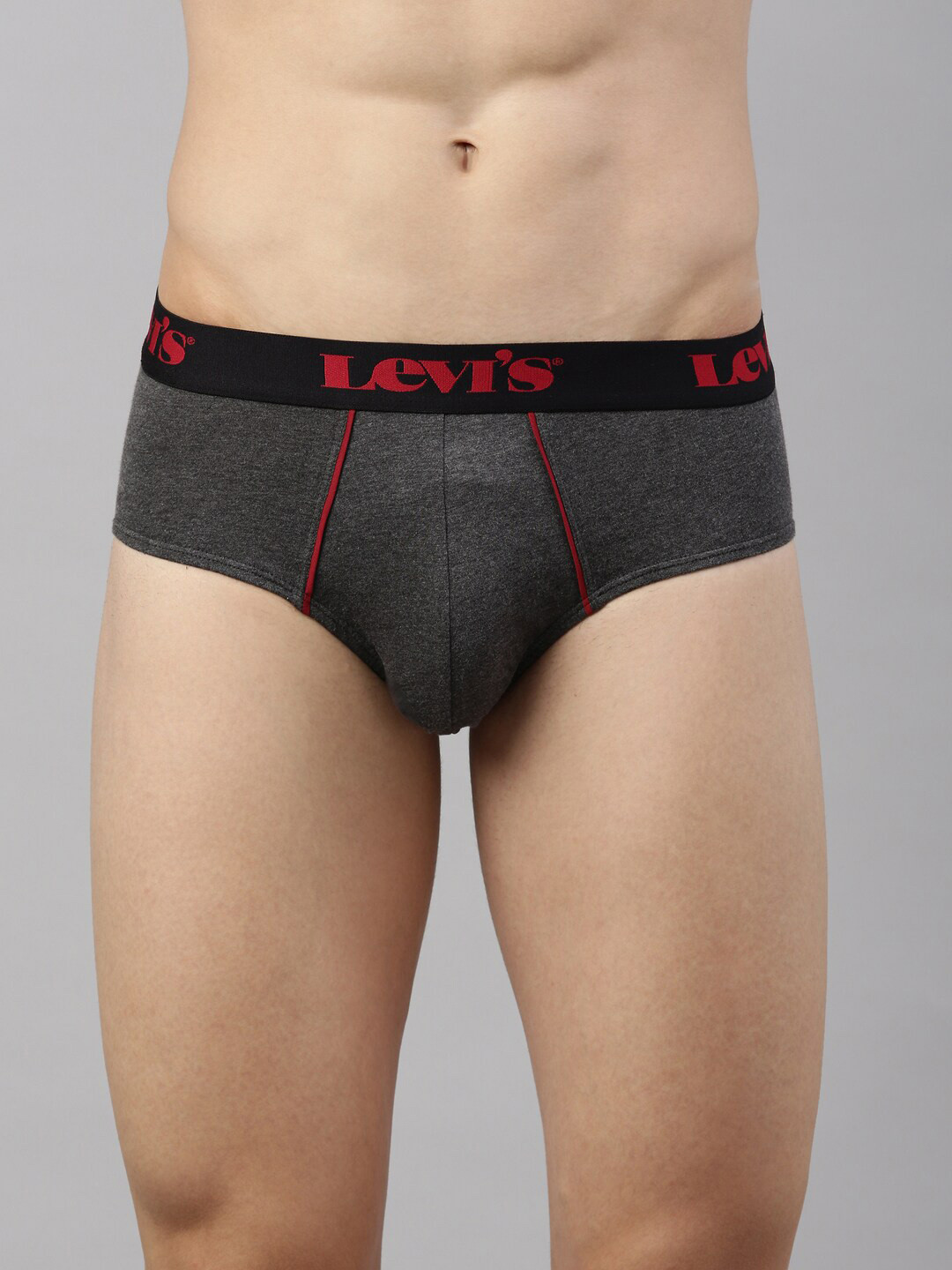 Levis Men Solid Pure Cotton with Natural Hand Feel Ultra Soft Brief