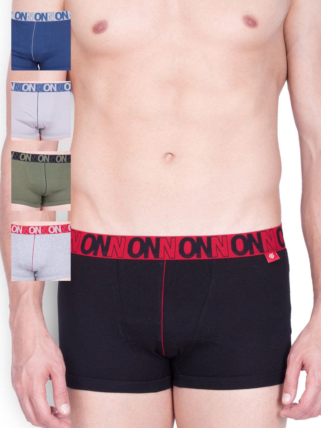 ONN Men Pack of 5 Trunks ONN_GRANDE_AST_NF253