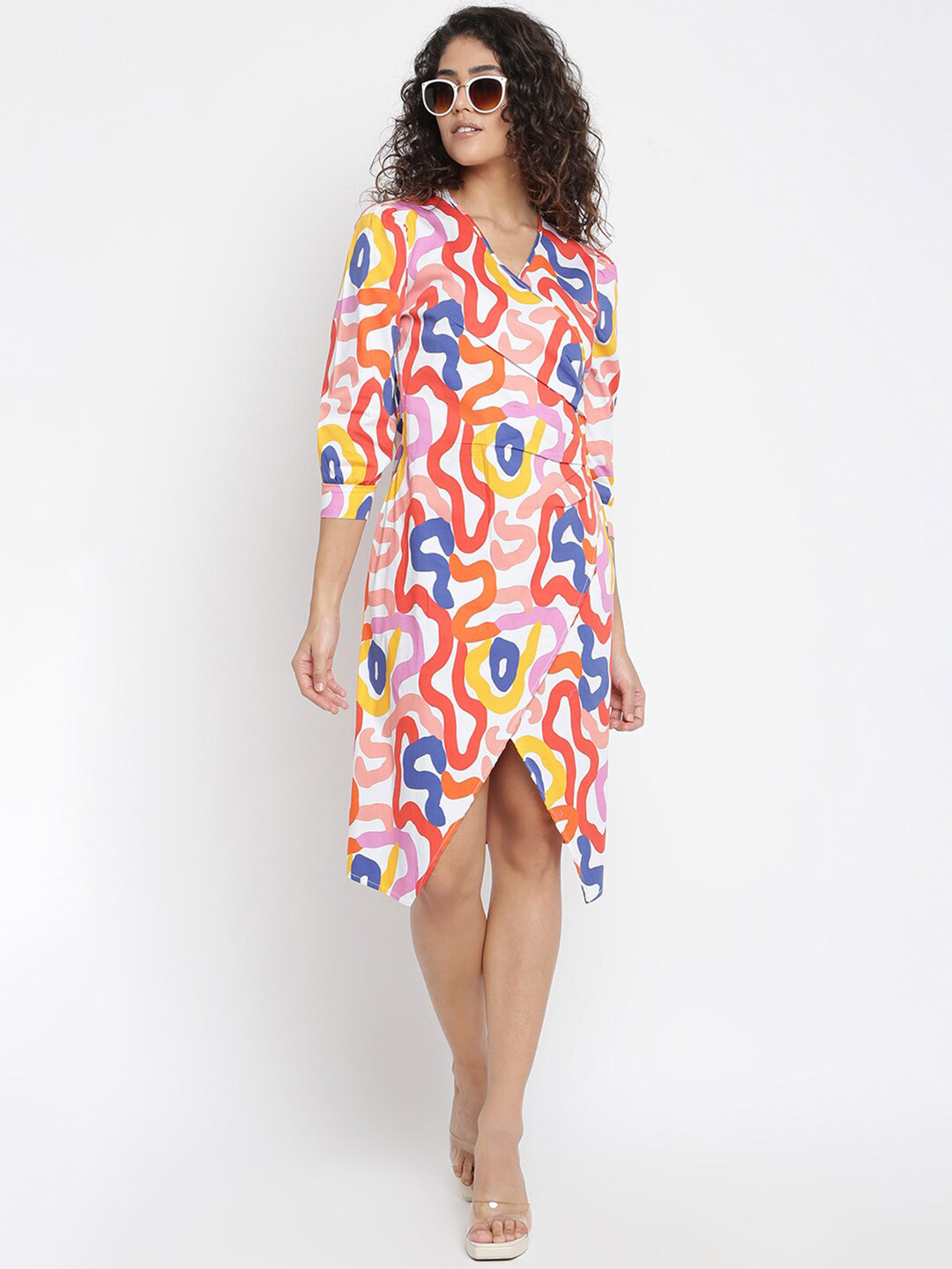 am ma Multicoloured Dress
