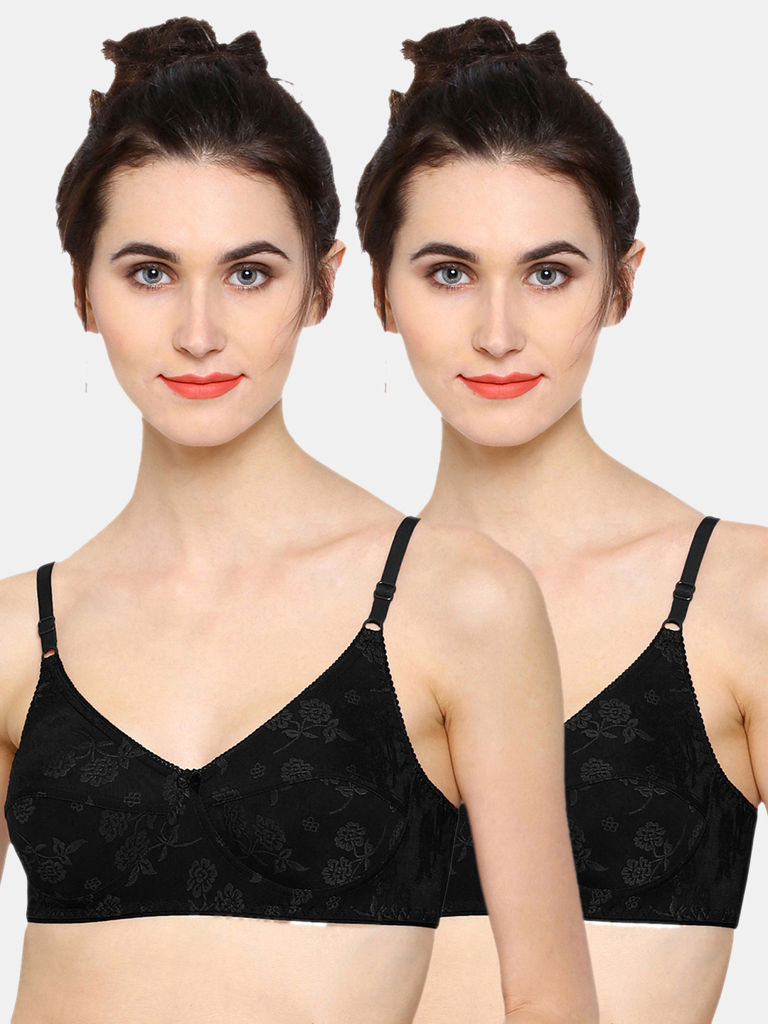 Sonari Pack of 2 Floral Bras penelopblackblack30B
