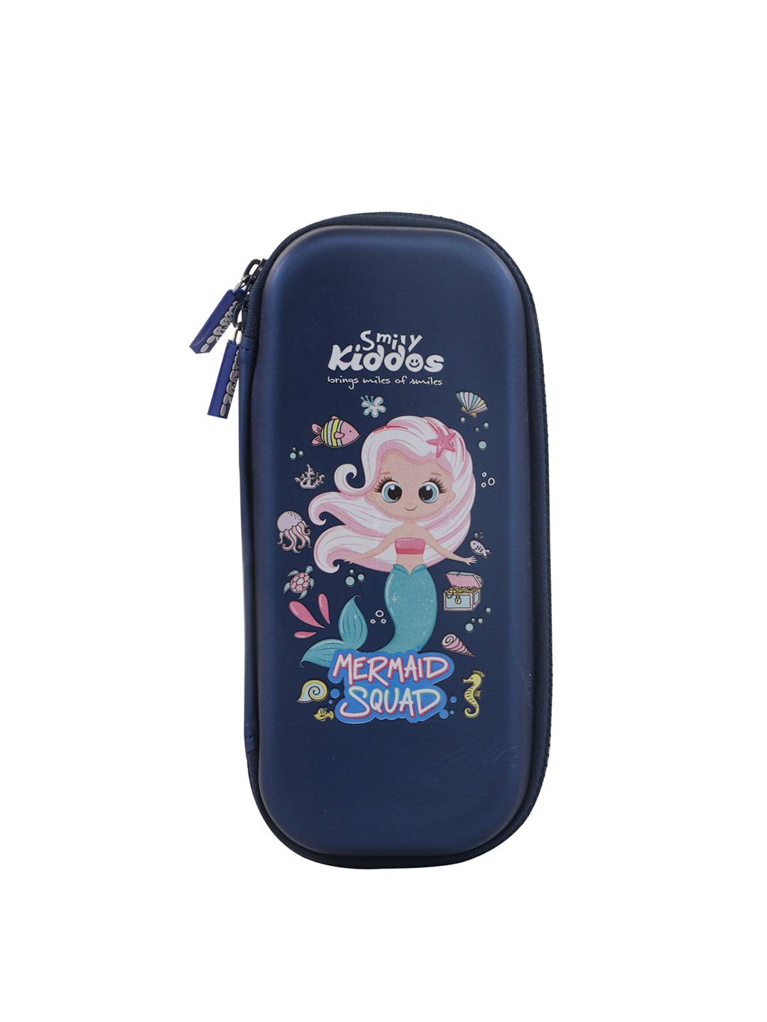 Smily Kiddos Kids Blue Mermaid Small Pencil Case