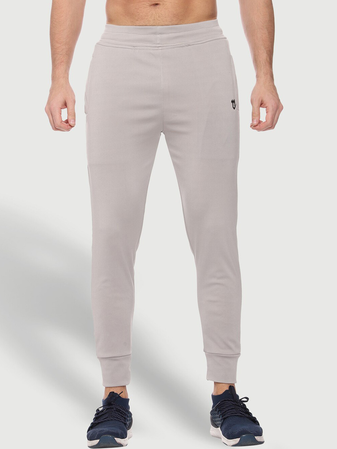 Mark Leute Men Grey Solid Joggers