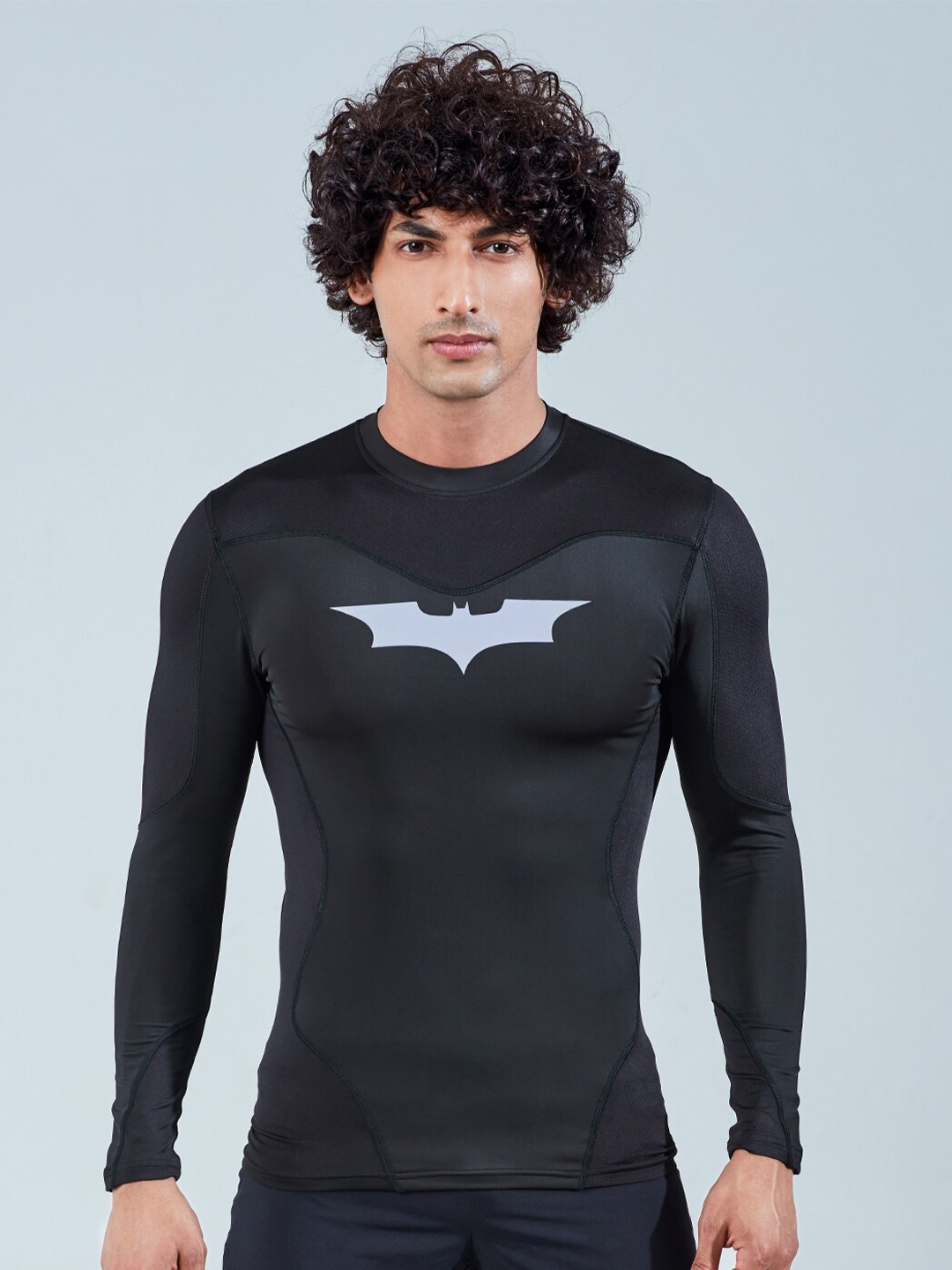 Buy The Souled Store Men Black Batman Printed Slim Fit T shirt Tshirts for Men 18002226 Myntra