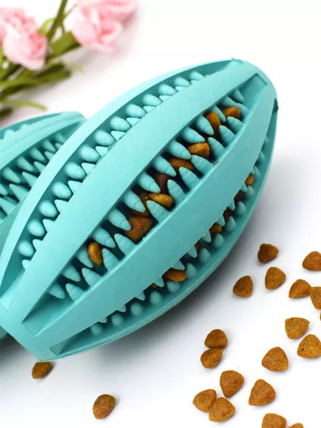 PAWCHIE  Green  Rubber Teething Toy