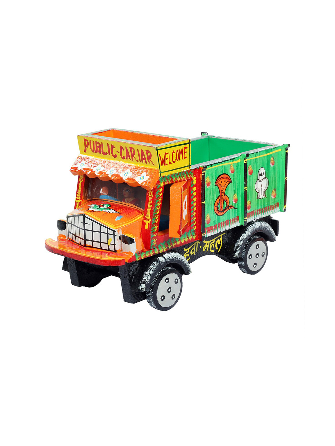 Desi Toys Kids Handpainted Miniature Collectible Model Truck Toy