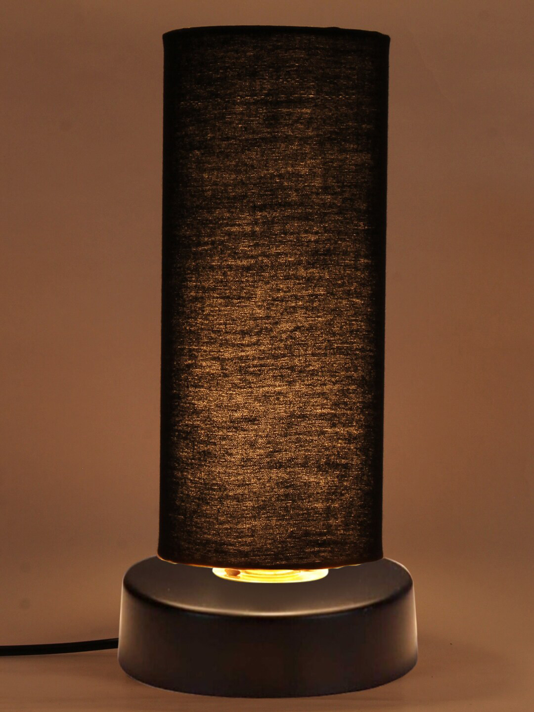 Devansh Black Shade & Iron Base Table Lamp