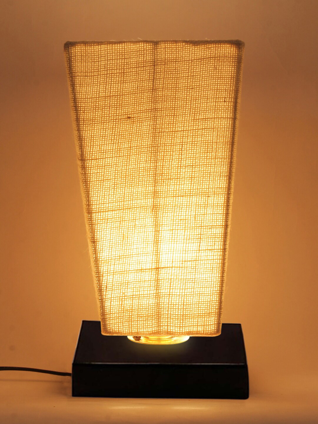 Devansh White Shade & Iron Base Table Lamp