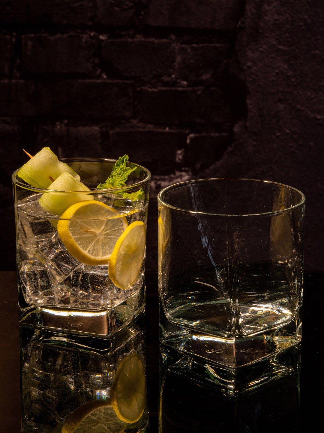 Pasabahce Set of 6 Transparent Bar and Drinkware