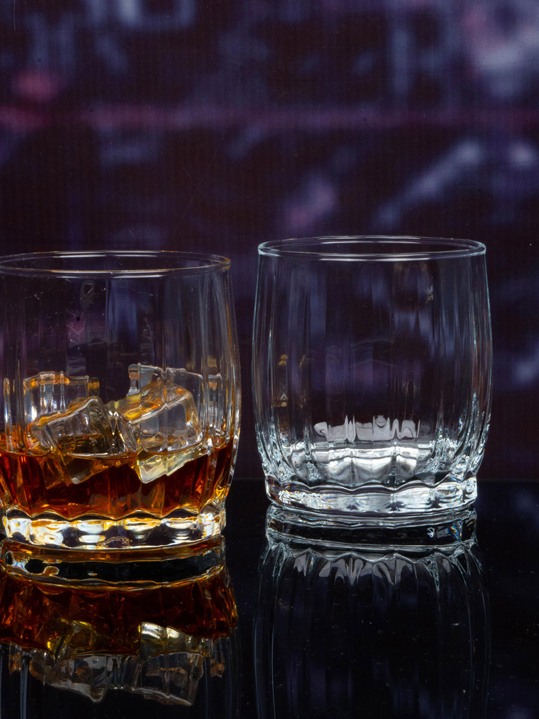 Pasabahce Set of 6 Transparent Whiskey Glasses