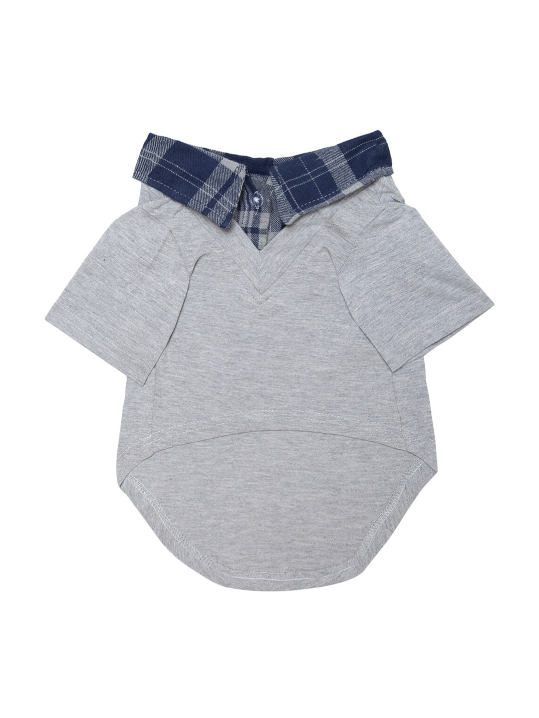 Lulala Grey Printed Dog T-Shirt