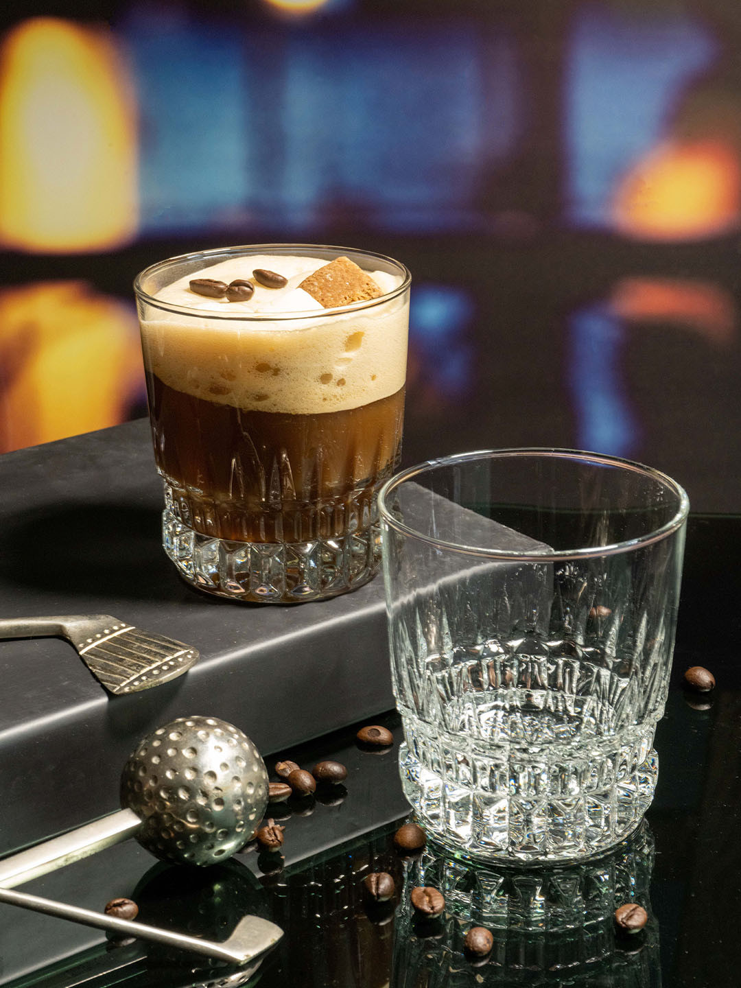 Luminarc Set of 6 Transparent Glass Bar and Drinkware