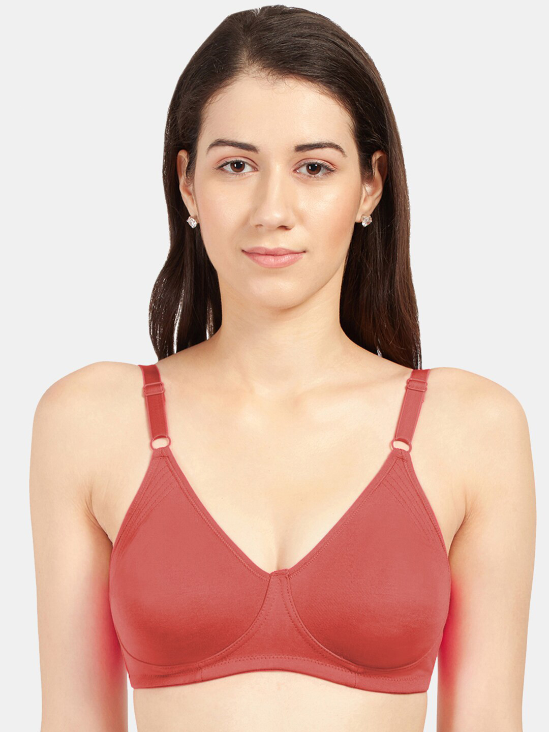 Sonari Orange Non Padded T-Shirt Bra